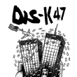 Dis-K47 - atrwork na b�l� triko